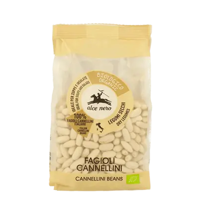 Alce nero spa Organic Cannellini Beans Alce Nero 400g