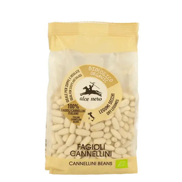 Alce nero spa Organic Cannellini Beans Alce Nero 400g