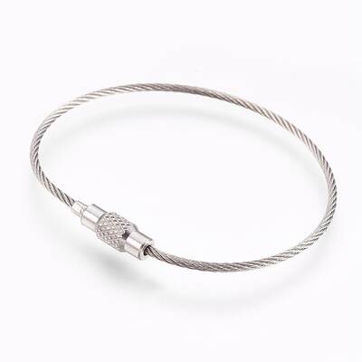 Tarnish Resistant 304 Stainless Steel Wrap Bracelets Making