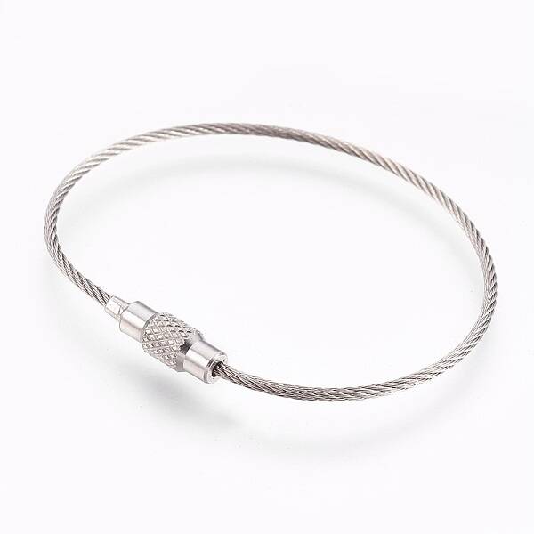 Tarnish Resistant 304 Stainless Steel Wrap Bracelets Making