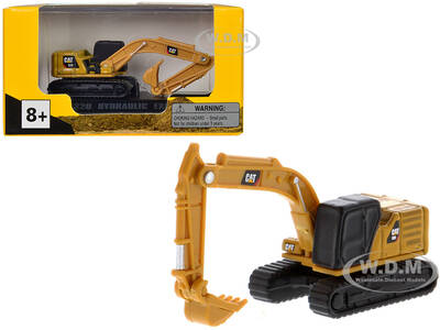 CAT Caterpillar 320 Hydraulic Excavator Yellow Micro-Constructor Series Diecast Model by Diecast Masters