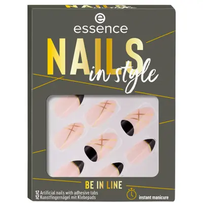 Essence Cosmetics Nails In Style Uñas Artificiales Be In Line 12 U