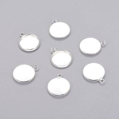 Brass Pendant Cabochon Settings