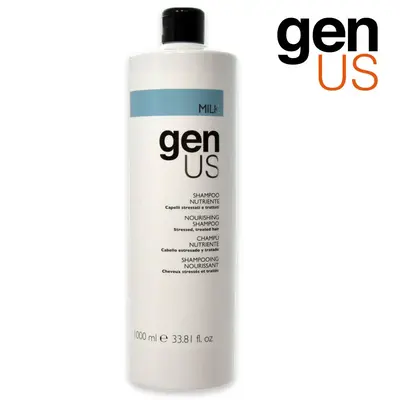 Shampoo Nutriente Al Latte Genus 1000Ml