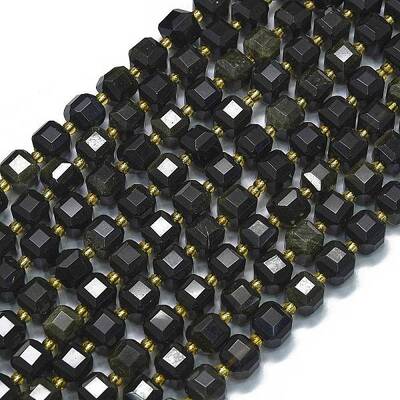 Natural Golden Obsidian Beads Strands