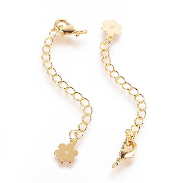 Long-Lasting Plated Brass Chain Extender