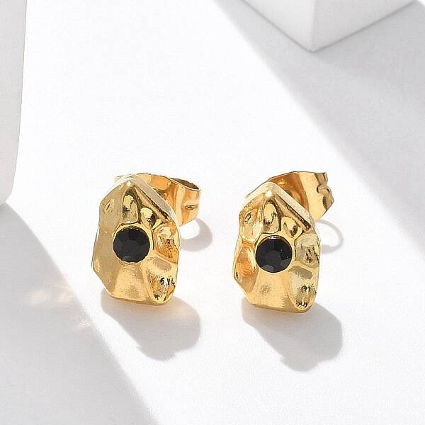 304 Stainless Steel Stud Earrings