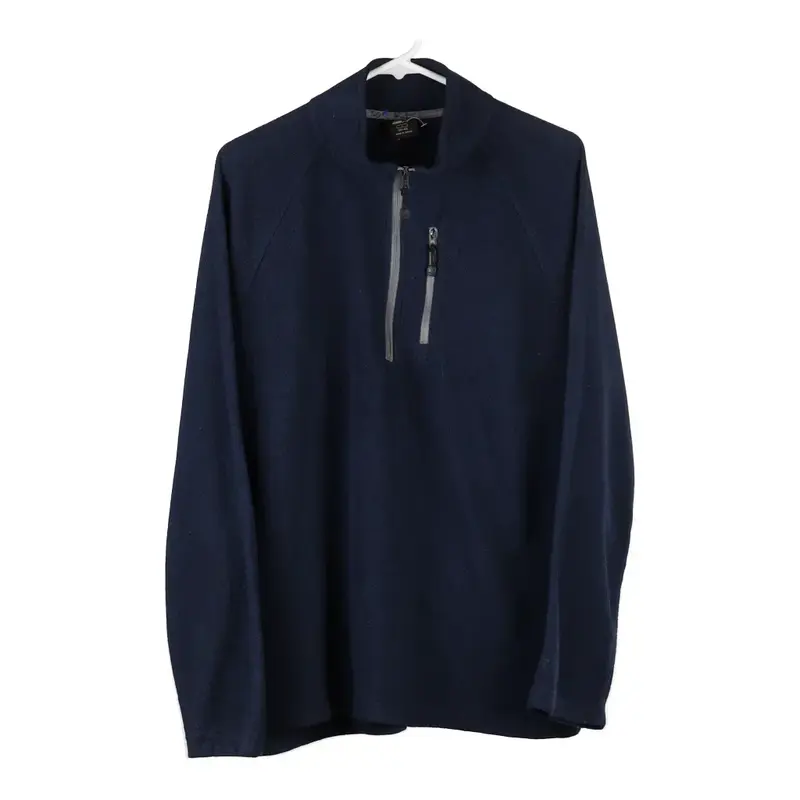 Starter Fleece - Large Navy Polyester