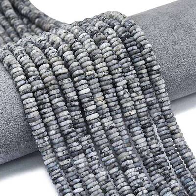 Frosted Natural Larvikite Beads Strands