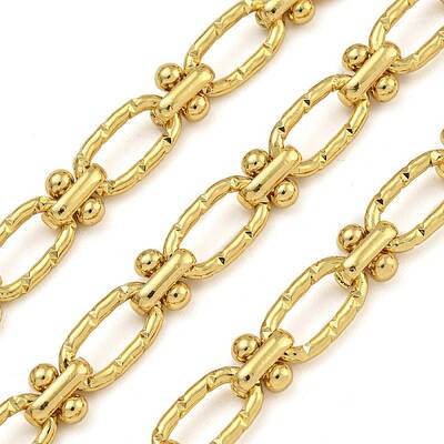 Ion Plating(IP) Handmade 304 Stainless Steel Oval Link Chains