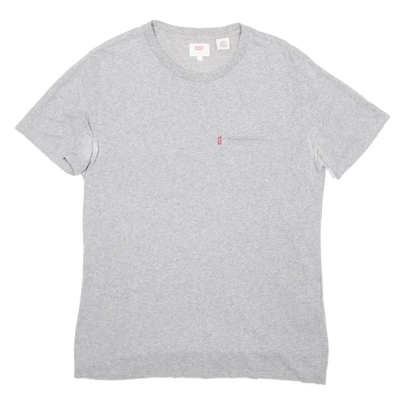 LEVI'S Mens T-Shirt Grey S