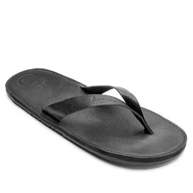 The Novio Men's Leather Flip Flop | Color: Caramel | Size: 9