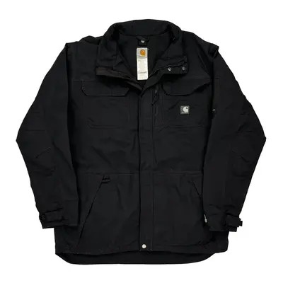 Carhartt Tall Jacket - Large Black Nylon