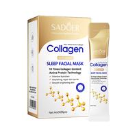 10 Times Collagen Content Active Protein Technology Sleep Facial Mask for Skin Repair - Skincare