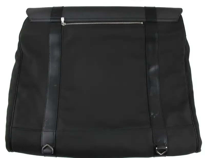 Pre-owned Louis Vuitton Nylon Garment Bag Taiga Gibeciere Garment Bag