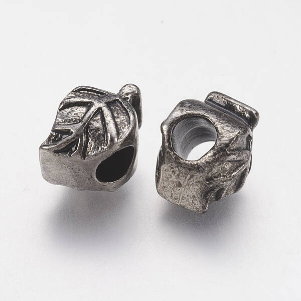 Ion Plating(IP) 304 Stainless Steel European Beads
