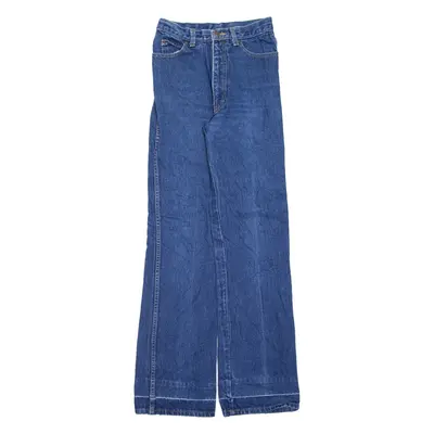 CALVIN KLEIN JEANS Womens Jeans Blue Slim Bootcut Stone Wash W26 L32