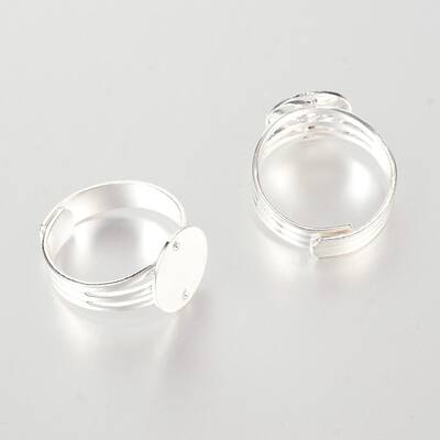 Adjustable Brass Pad Ring Base Settings