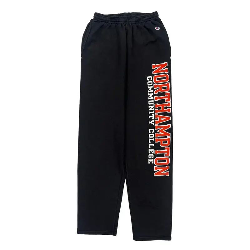 Northampton Community College Champion Joggers - Medium Black Cotton Blend