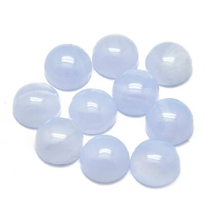 Natural Blue Lace Agate Cabochons