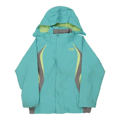 Age 12-13 The North Face Jacket - Large Blue Nylon