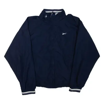 REEBOK Mens Track Jacket Blue XL