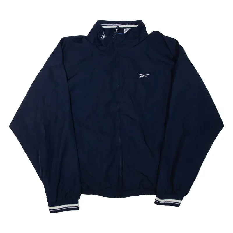 REEBOK Mens Track Jacket Blue XL