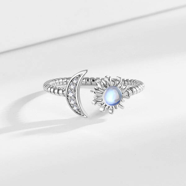 Brass Micro Pave Clear Cubic Zirconia Open Cuff Rings for Women