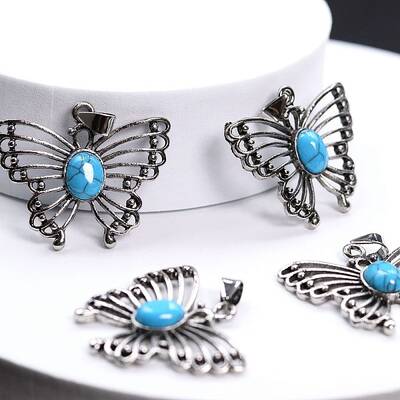 Synthetic Turquoise Pendants