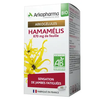 Arkopharma Arkocapsule Hamamelis Bio 45 Capsules