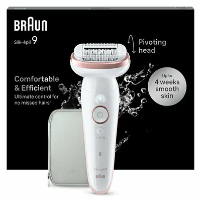 Braun Silk·épil 9 9-000 Epilator White/Pink