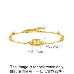 'Glow' 999 Gold Bracelet
