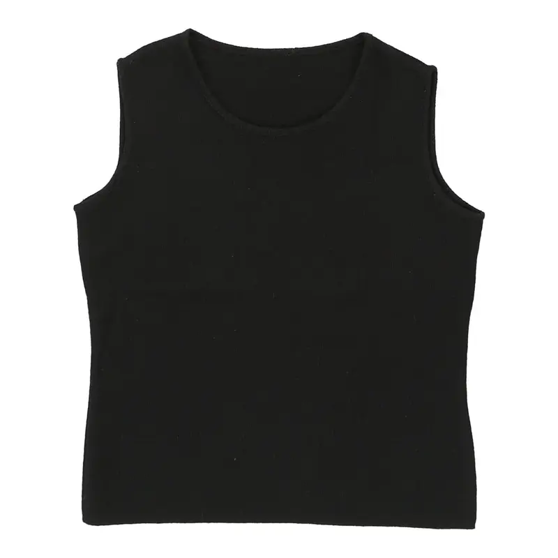 Unbranded Vest - Medium Black Polyester