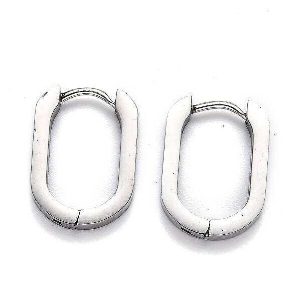 Tarnish Resistant 304 Stainless Steel Huggie Hoop Earrings
