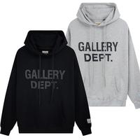 GALLERY DEPT Hoodie Letter LOGO Printed Hoodies Pure Cotton Unisex Couple Hoodie Casual loose fashion Pullover Sweatshirt Men...