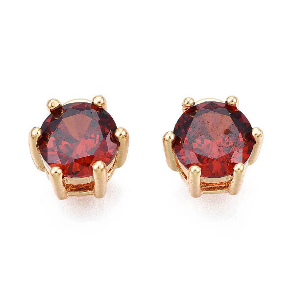 Brass Inlaid Cubic Zirconia Charms