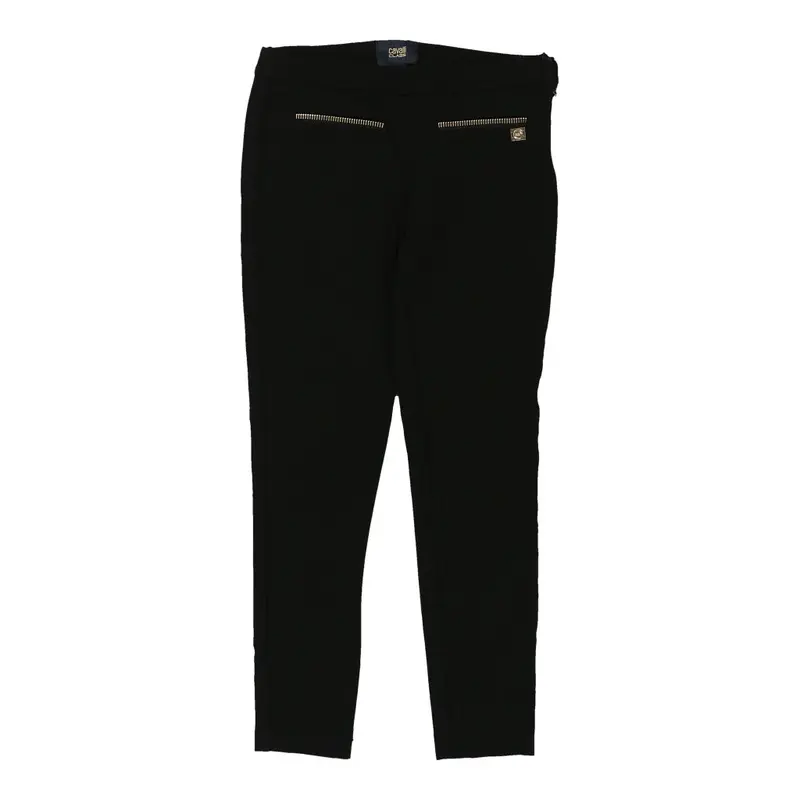 Cavalli Class Trousers - 28W 25L Black Cotton