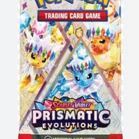 Pokemon Prismatic Evolutions Booster Pack (Random Art Pack)
