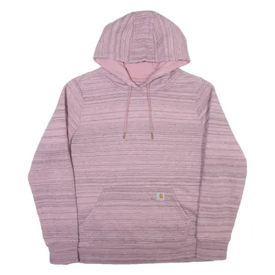 CARHARTT Womens Pink Hoodie L