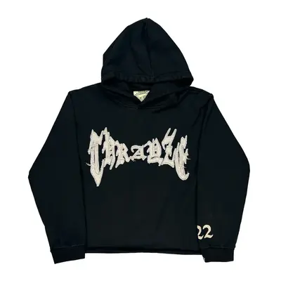 Unbranded Graphic Hoodie - Large Black Cotton