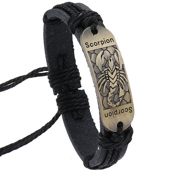 PU Leather Cord Adjustable Bracelets