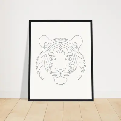 Majestic Lines - The Tiger's Gaze