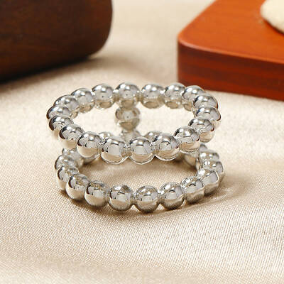 Fashionable and Adjustable Alloy Ring for Women