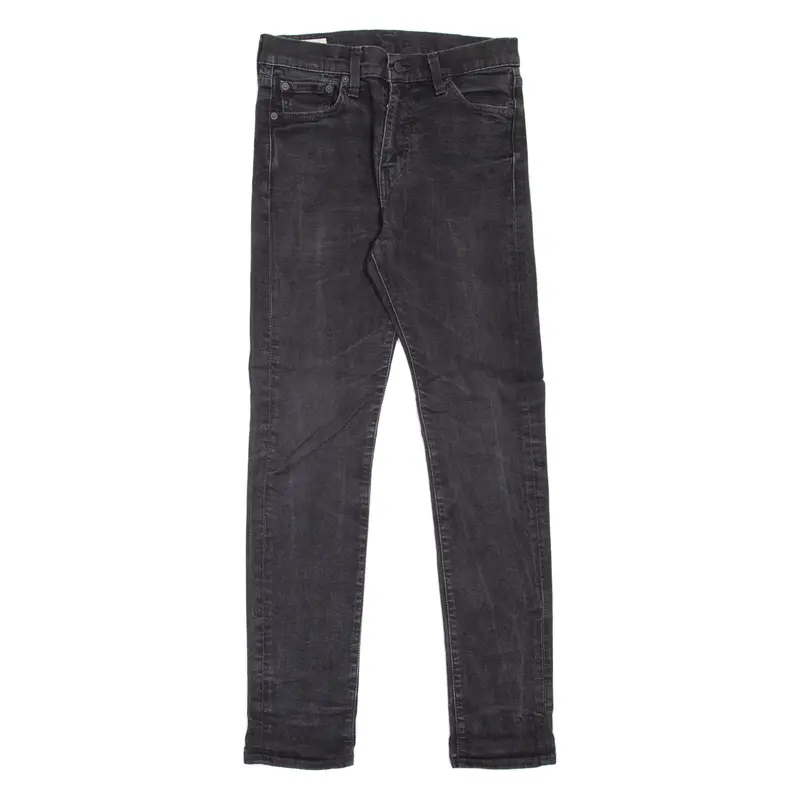 LEVI'S 510 BIG E Jeans Mens Black Slim Skinny W30 L32