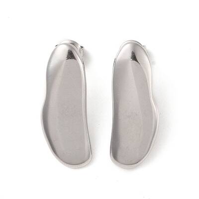Non-Tarnish 304 Stainless Steel Stud Earrings for Women