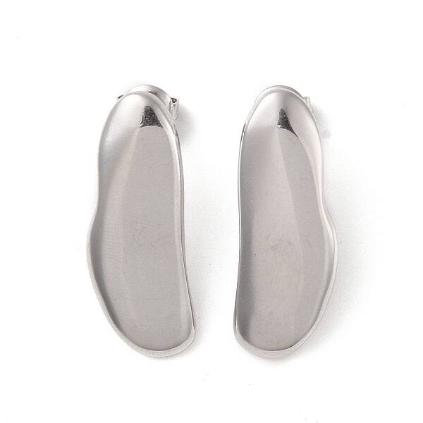 Non-Tarnish 304 Stainless Steel Stud Earrings for Women