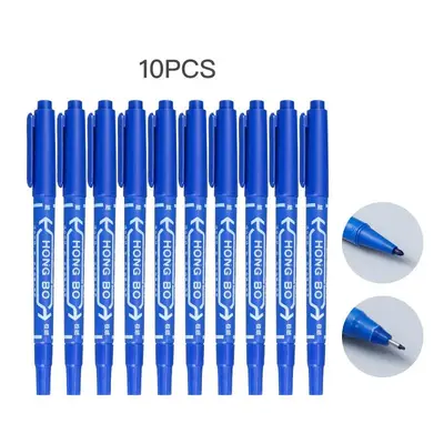 Tattoo Marker Pen Dual-Tip Skin Mark 10PCs