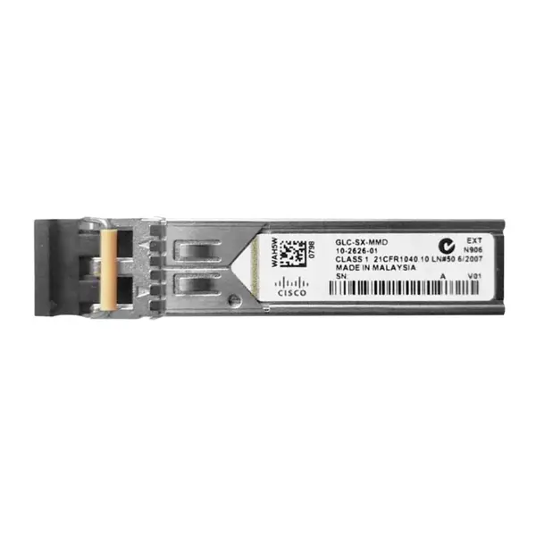 GLC-SX-MMD= Cisco 1Gb/s 1000Base-SX Multi-Mode Fibre 850nm 550m Duplex LC Connector SFP (mini-GBIC) Transceiver Module