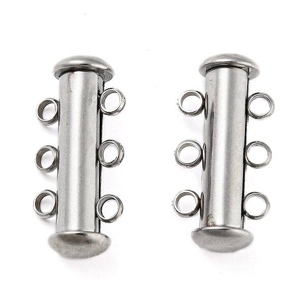 Non-Tarnish 303 Stainless Steel Magnetic Slide Clasps