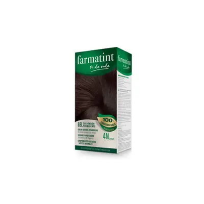Farmatint Permanent Coloring Gel 4n brown 135ml